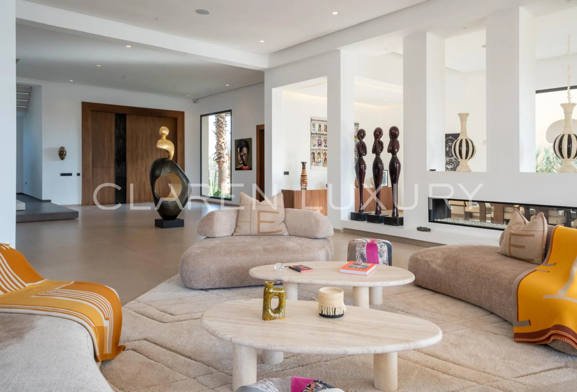 10 SUITES, 3 PISCINES chauffées, SPA ET espace de sport – LE LUXE INTÉGRAL À MARRAKECH