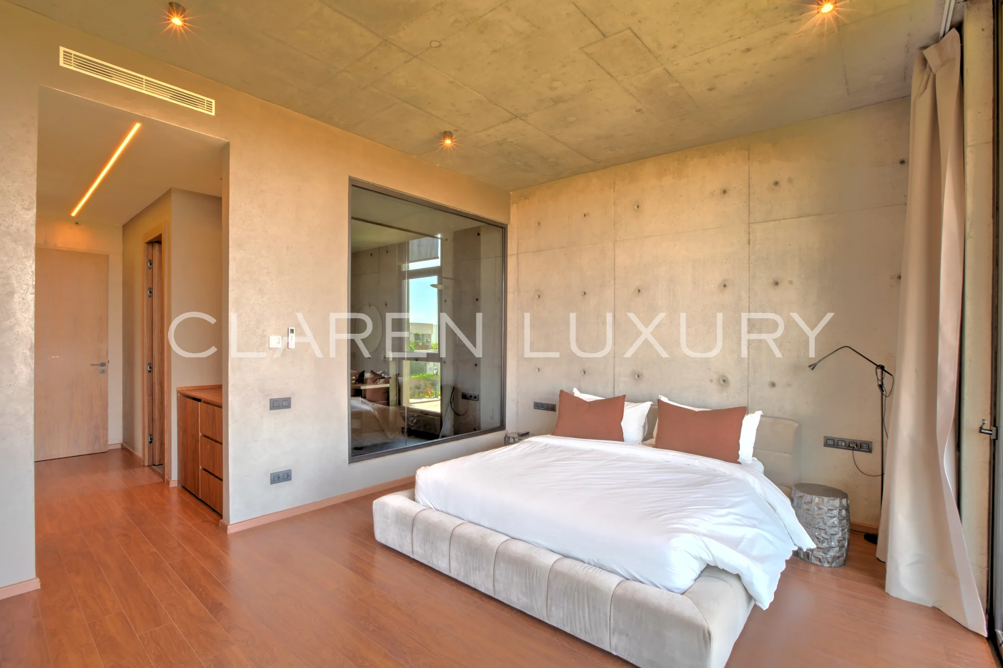 Villa d’exception avec piscine chauffée et vue sur golf et Atlas à Marrakech