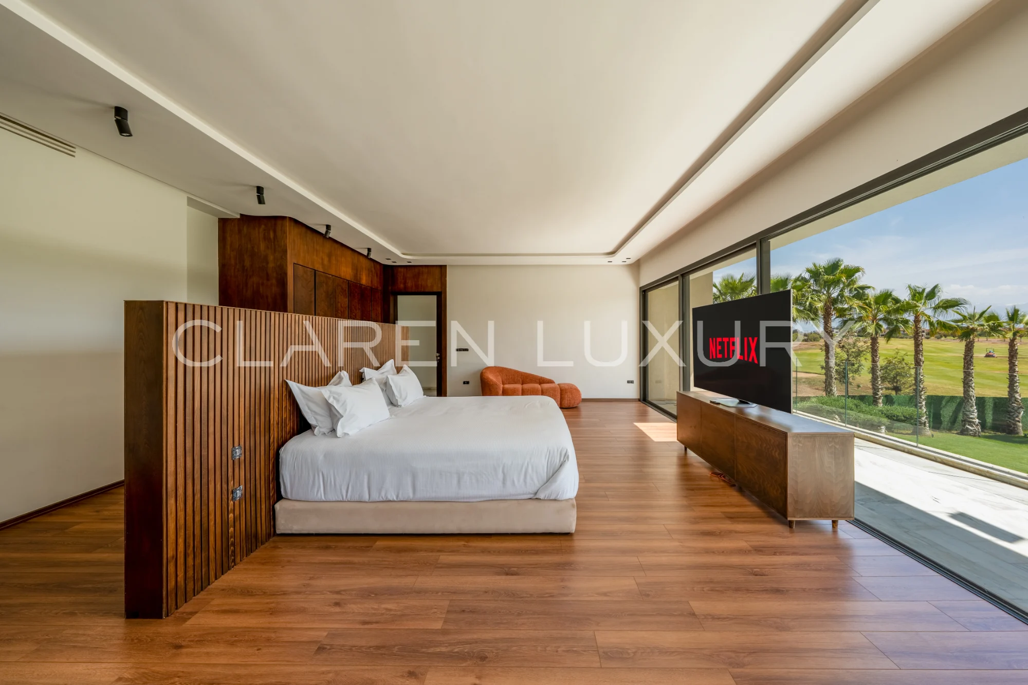 Villa de luxe front golf avec piscine – 5 suites dans domaine prestigieux
