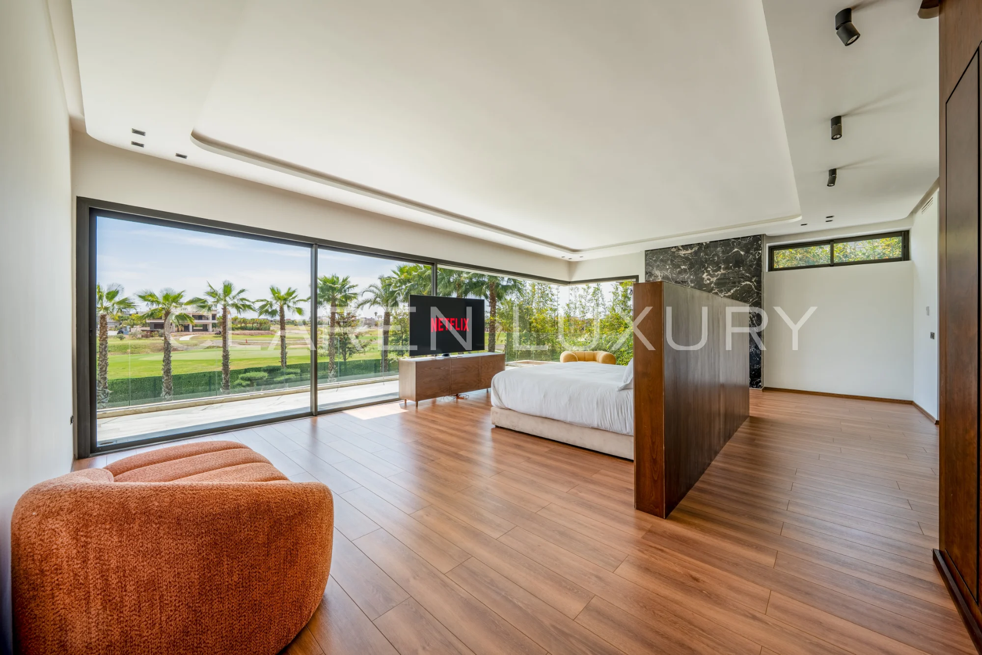 Villa de luxe front golf avec piscine – 5 suites dans domaine prestigieux