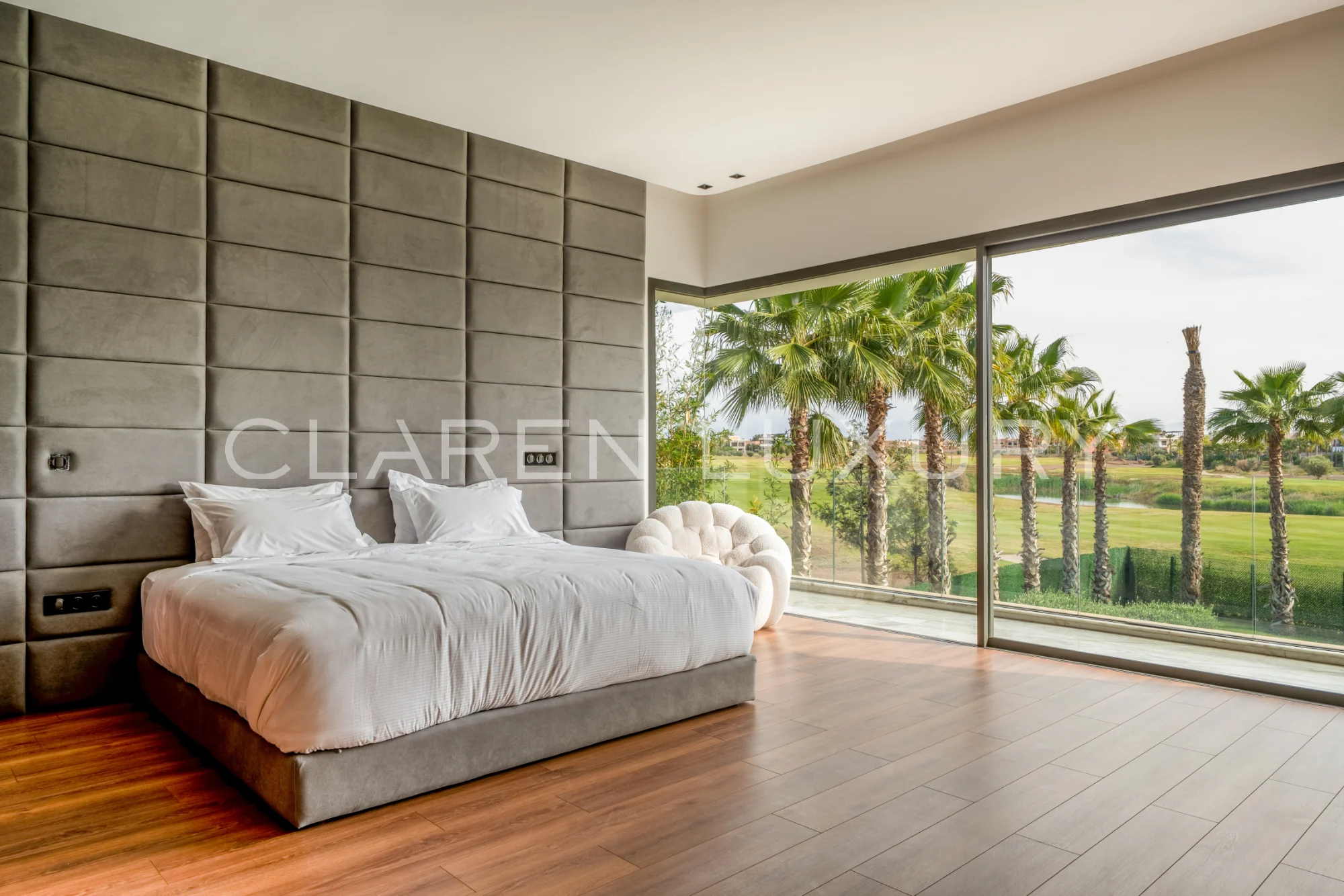 Villa de luxe front golf avec piscine – 5 suites dans domaine prestigieux