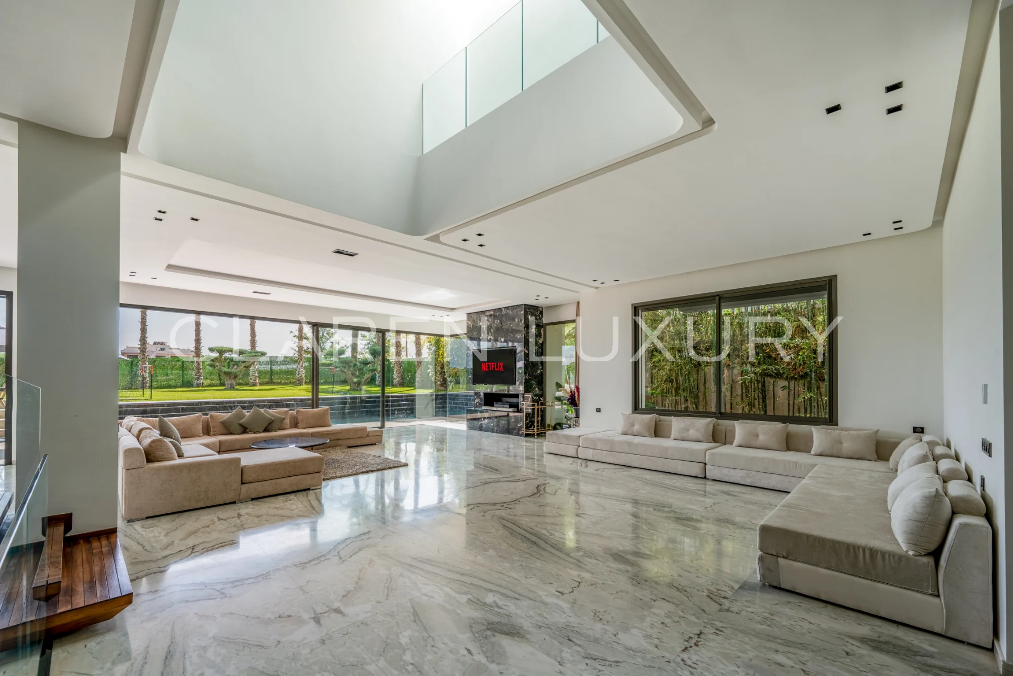 Villa de luxe front golf avec piscine – 5 suites dans domaine prestigieux
