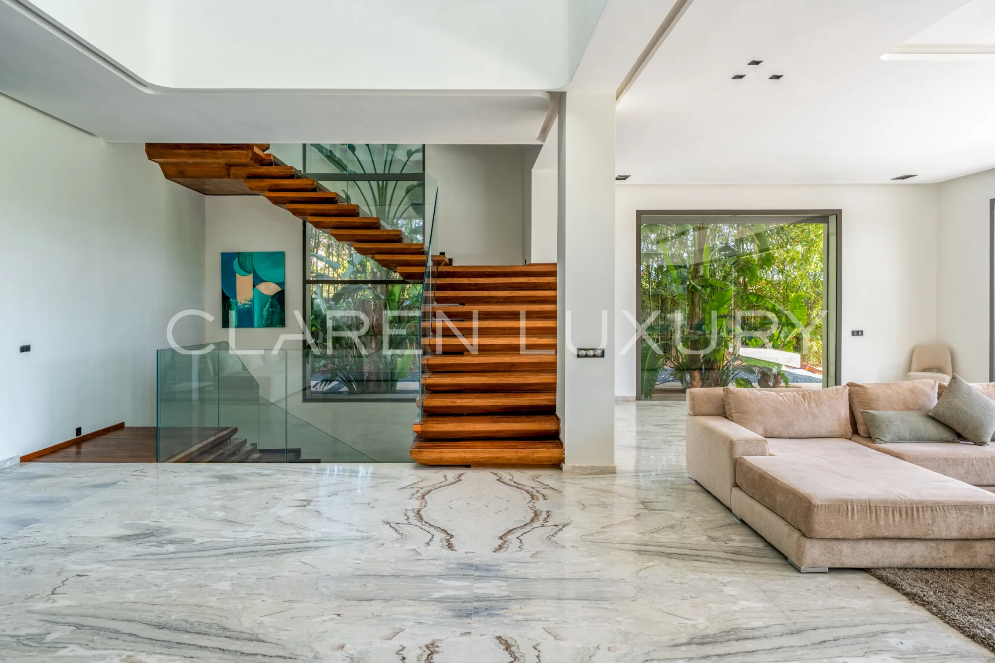 Villa de luxe front golf avec piscine – 5 suites dans domaine prestigieux