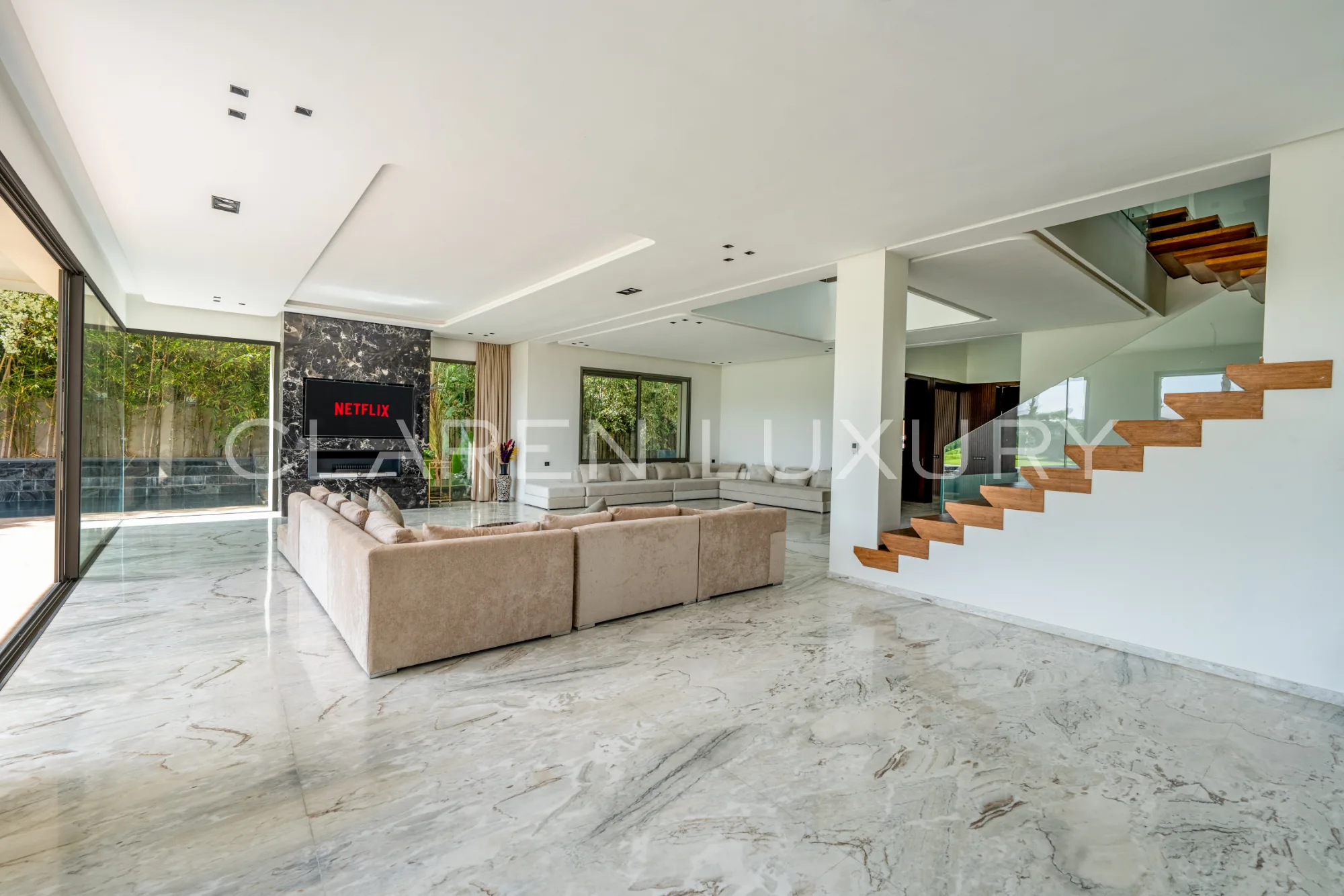 Villa de luxe front golf avec piscine – 5 suites dans domaine prestigieux