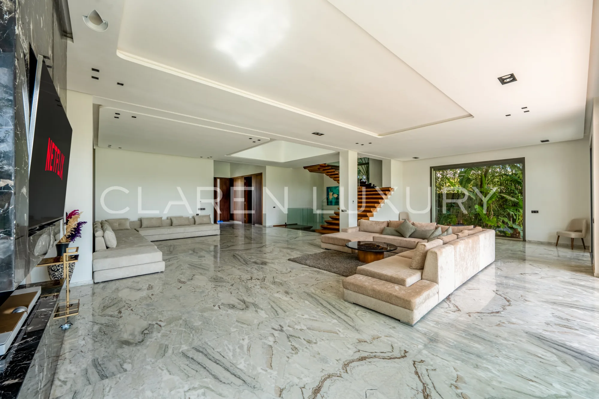 Villa de luxe front golf avec piscine – 5 suites dans domaine prestigieux